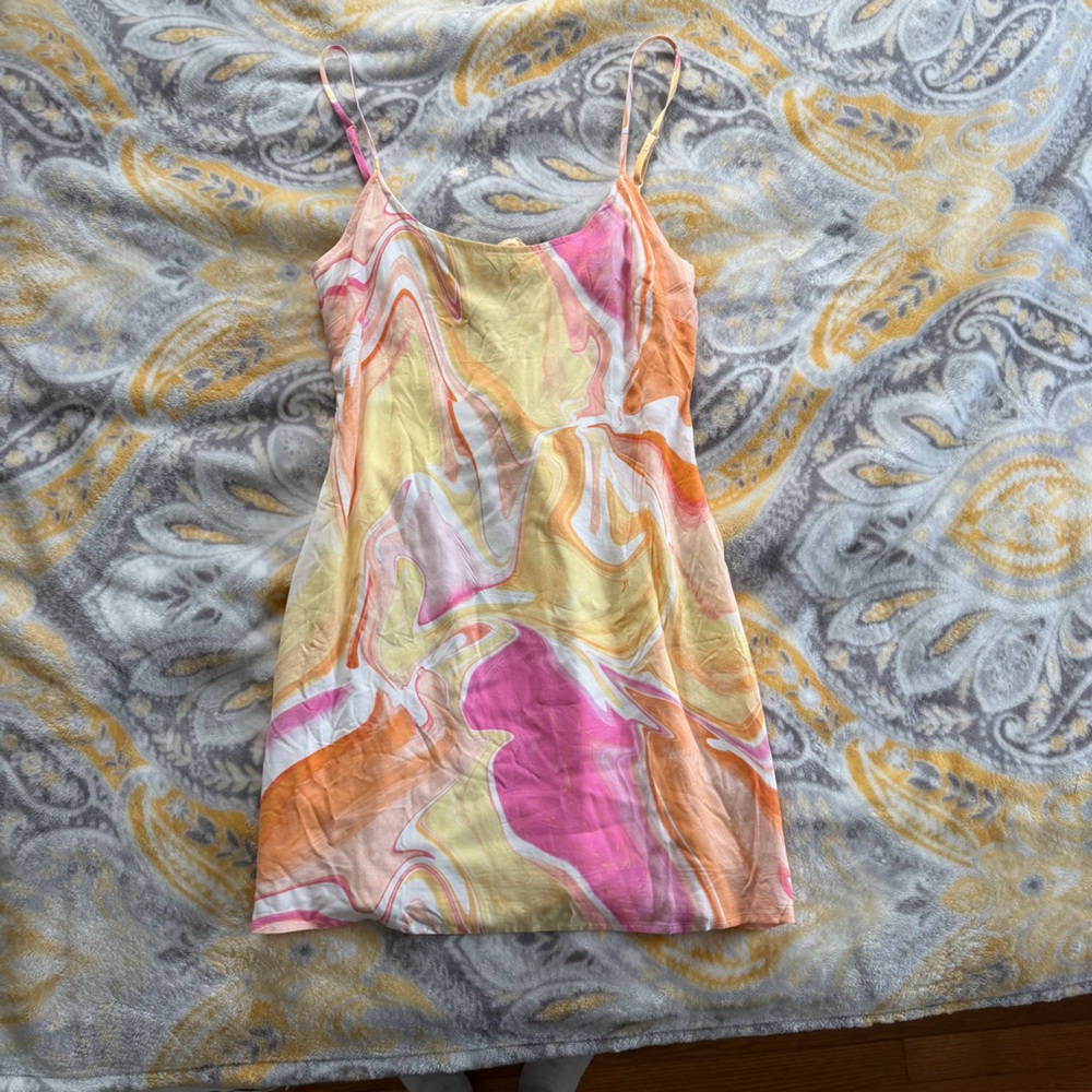 Pacsun LA Hearts tie dye dress size small